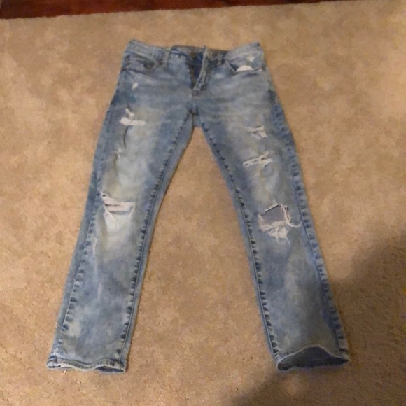 American Eagle light stone washed jeans - Picture 1 of 4